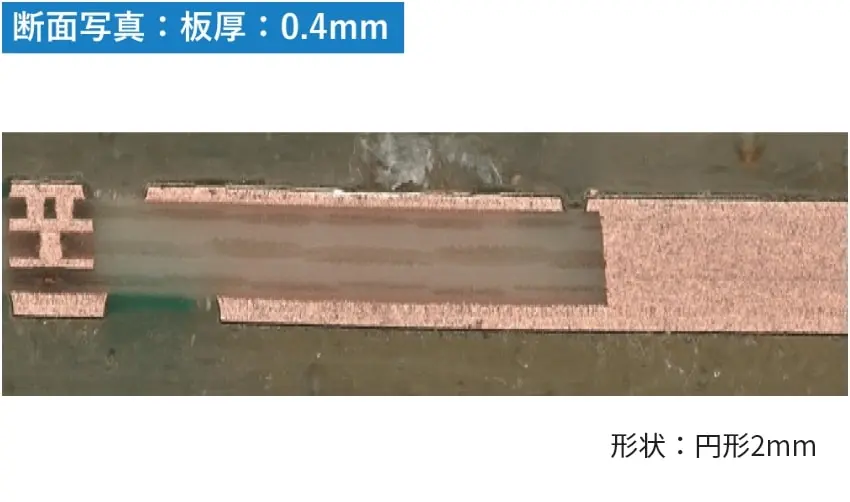 図4： 開発製品 基板断面図